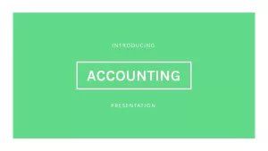 Accounting Finance in Business powerpoint Template